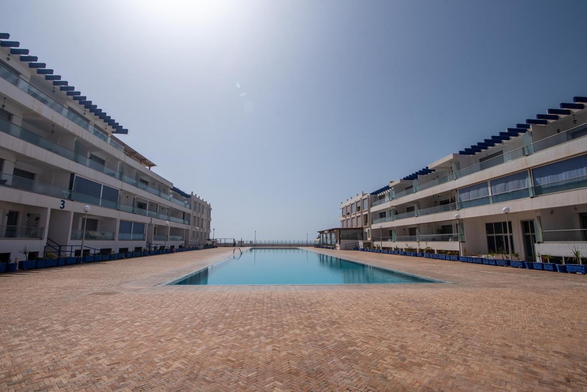 Appartement Pied Dans L'Eau Avec Piscine Aourir Eksteriør bilde
