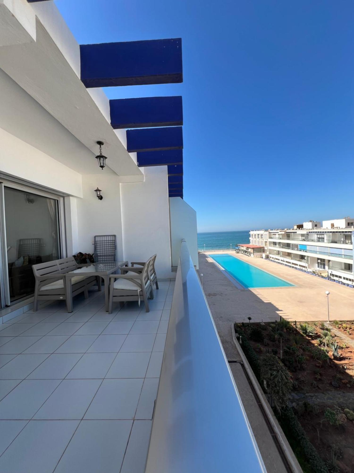 Appartement Pied Dans L'Eau Avec Piscine Aourir Eksteriør bilde